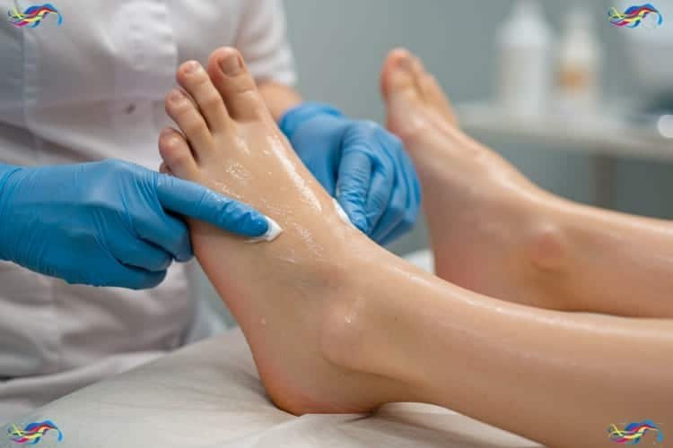 Plástica dos Pés Hidratação Profunda 