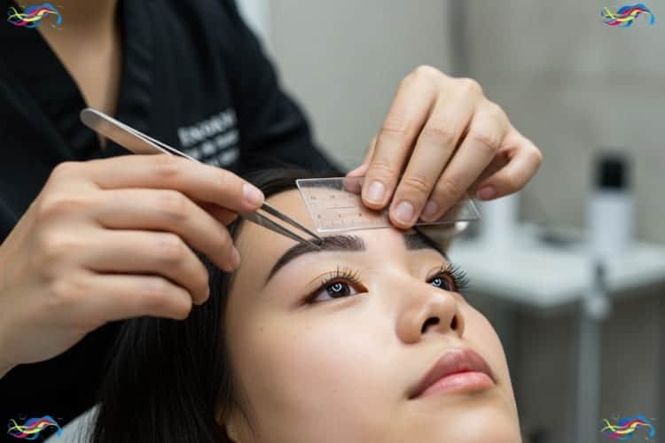 Sobrancelhas Simetria Expressão Beleza