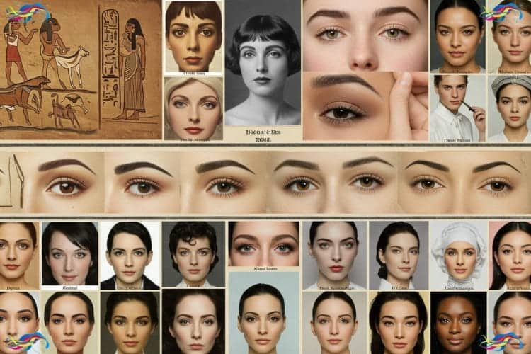 Sobrancelhas Simetria Expressão Beleza