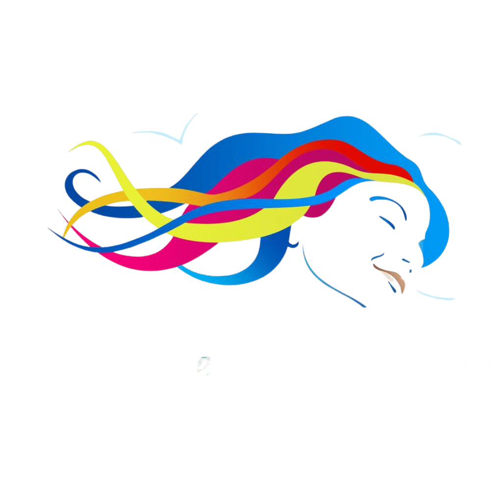 ogo branca do studio de beleza d lima