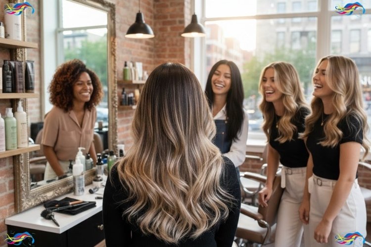 Entendendo mechas balayage