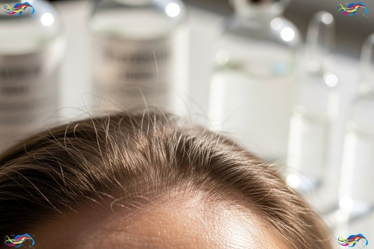 Happy couple holding hands and walking through a grassy field,